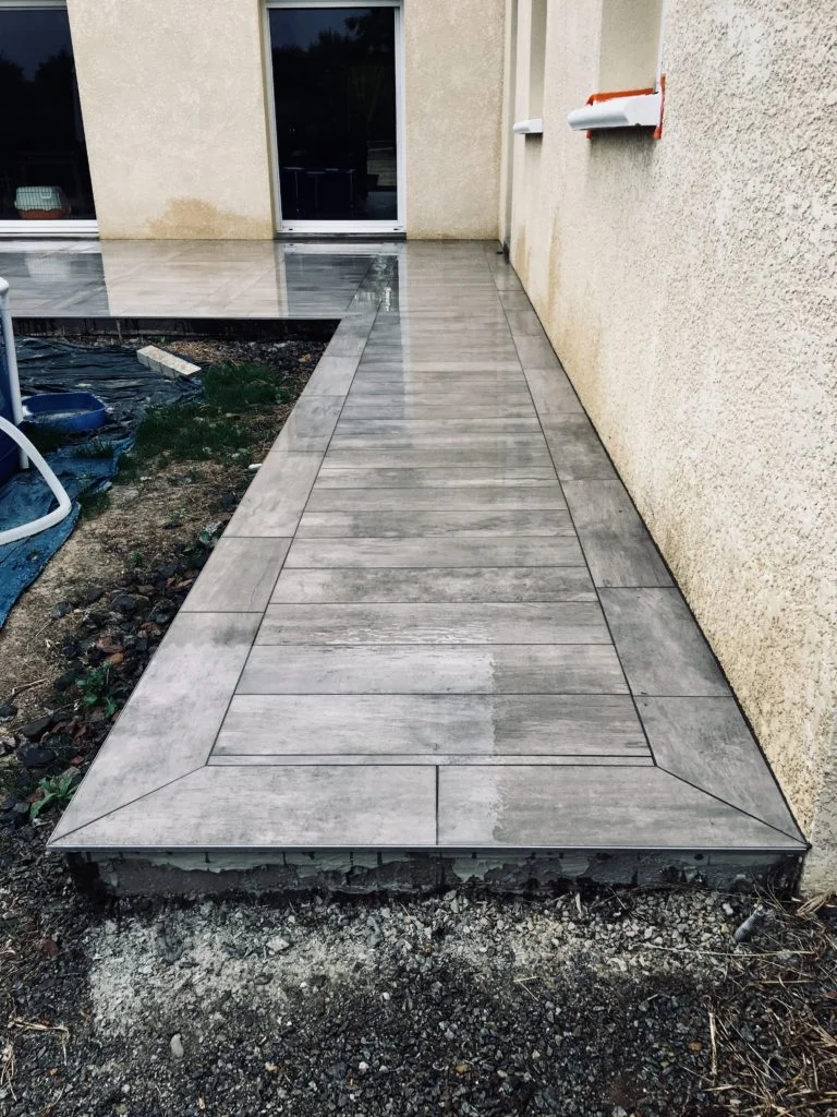 Landreau Ceramic Design Carreleur Pornic Terrasse 16